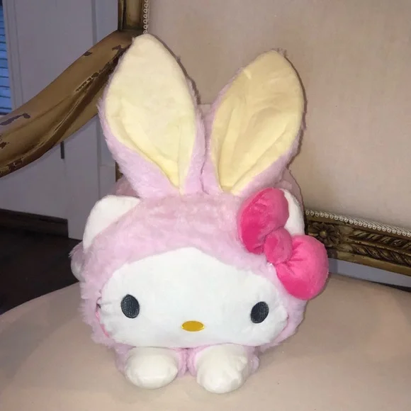 ✨NEW✨ Hello Kitty Easter Bunny Stuffed Animal - Picture 3 of 7